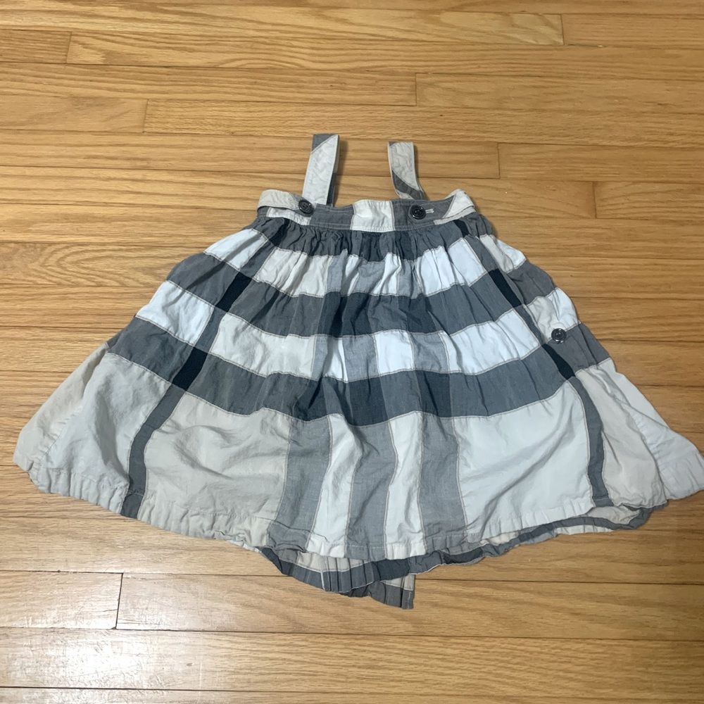 Burberry Childrens Gingham Size 4T Cotton Dress